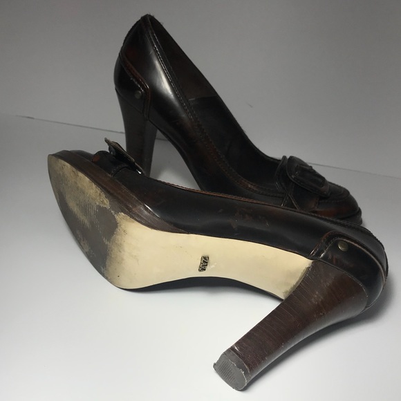 Zara Brown Classic Pumps - Picture 6 of 8